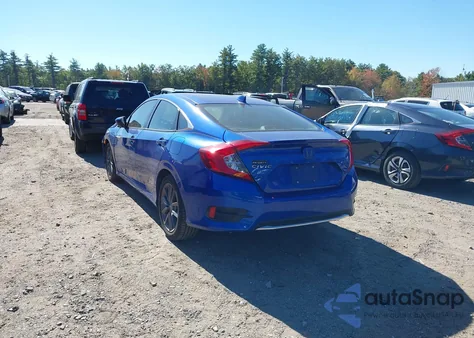 2021 Honda Civic Ex z USA, uszkodzony, nr VIN 19XFC1F32ME002581